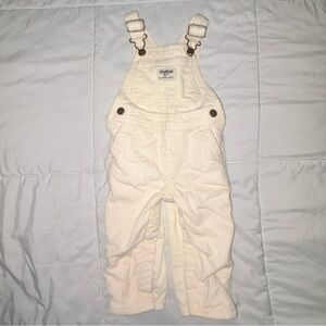 CORDUROY OSHKOSH OVERALLS CREAM